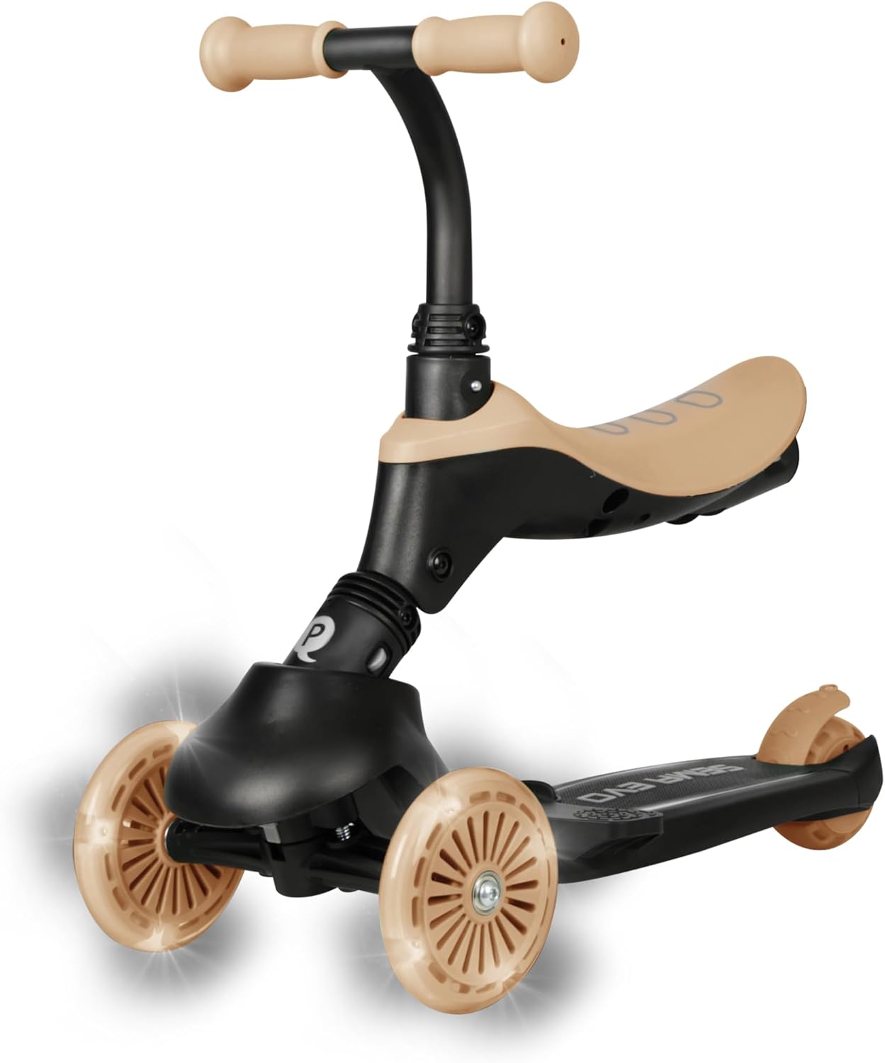 QPlay Sema EVO 5-in-1 Ride On Scooter, Pink, Ages 1–6 — view 4