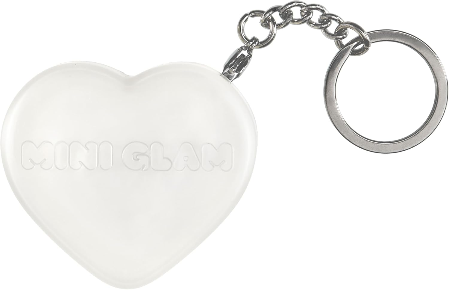 Mini Glam Heart Glitter Balm – Extra Credit (White Heart) — view 4