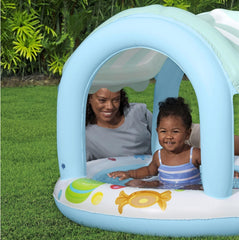 Bestway Inflatable Sweet Shop Paddling Pool with Canopy, 2+ Years — view 4