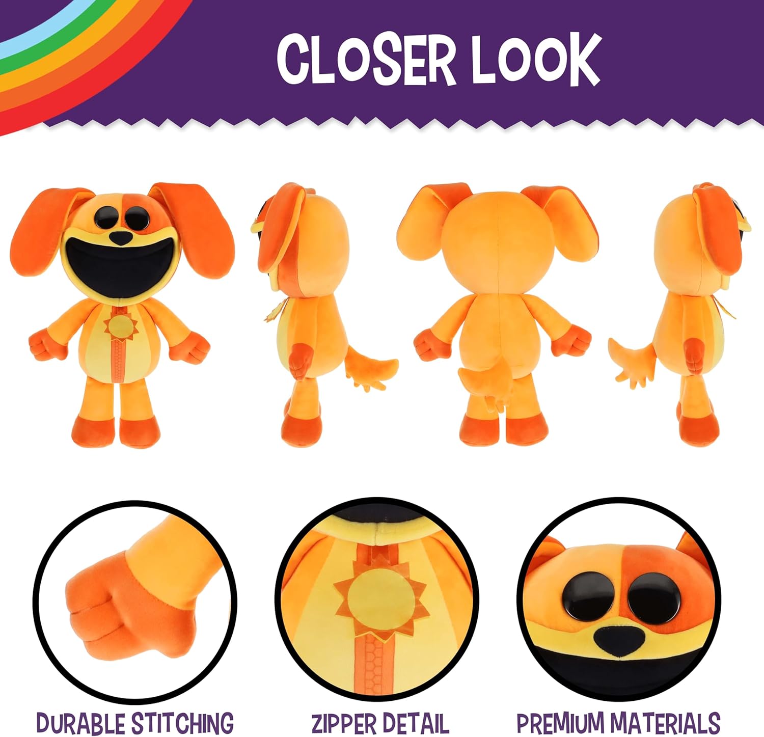 Poppy Playtime Giant Dogday Plush Toy — view 4