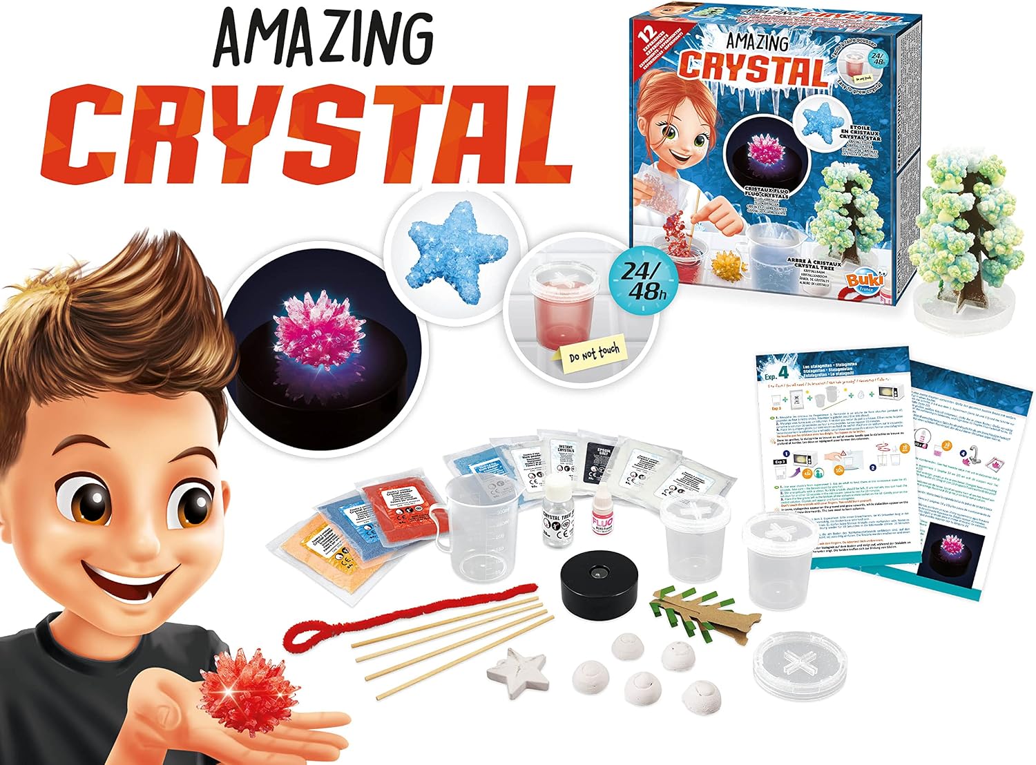 Buki France Amazing Crystal Science Kit for Kids — view 4