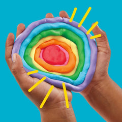 Play-Doh 50 Pack Rainbow Favors, Mini Cans, 13 Colors, Party Supplies — view 4