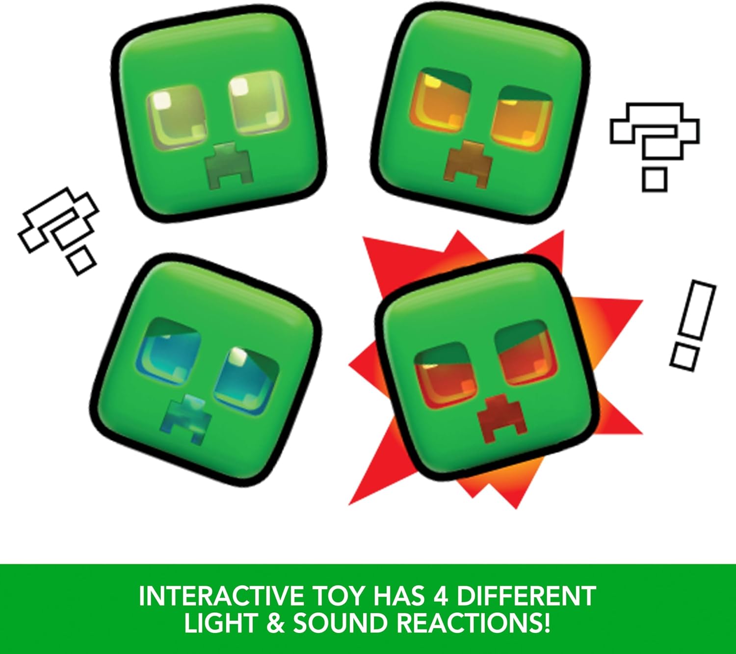 Minecraft JGX49 Creeper 5.5" Interactive Figure with Sound & Light — view 4