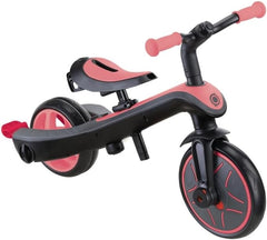 Globber 4 in 1 Explorer Tricycle & Balance Bike - Pastel Pink — view 4