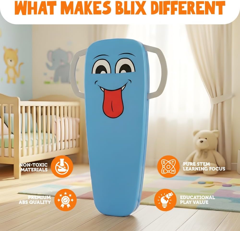 BLIX Queaky Charge Rechargeable STEM Electronic Circuit Science Kit (Blue) — view 4