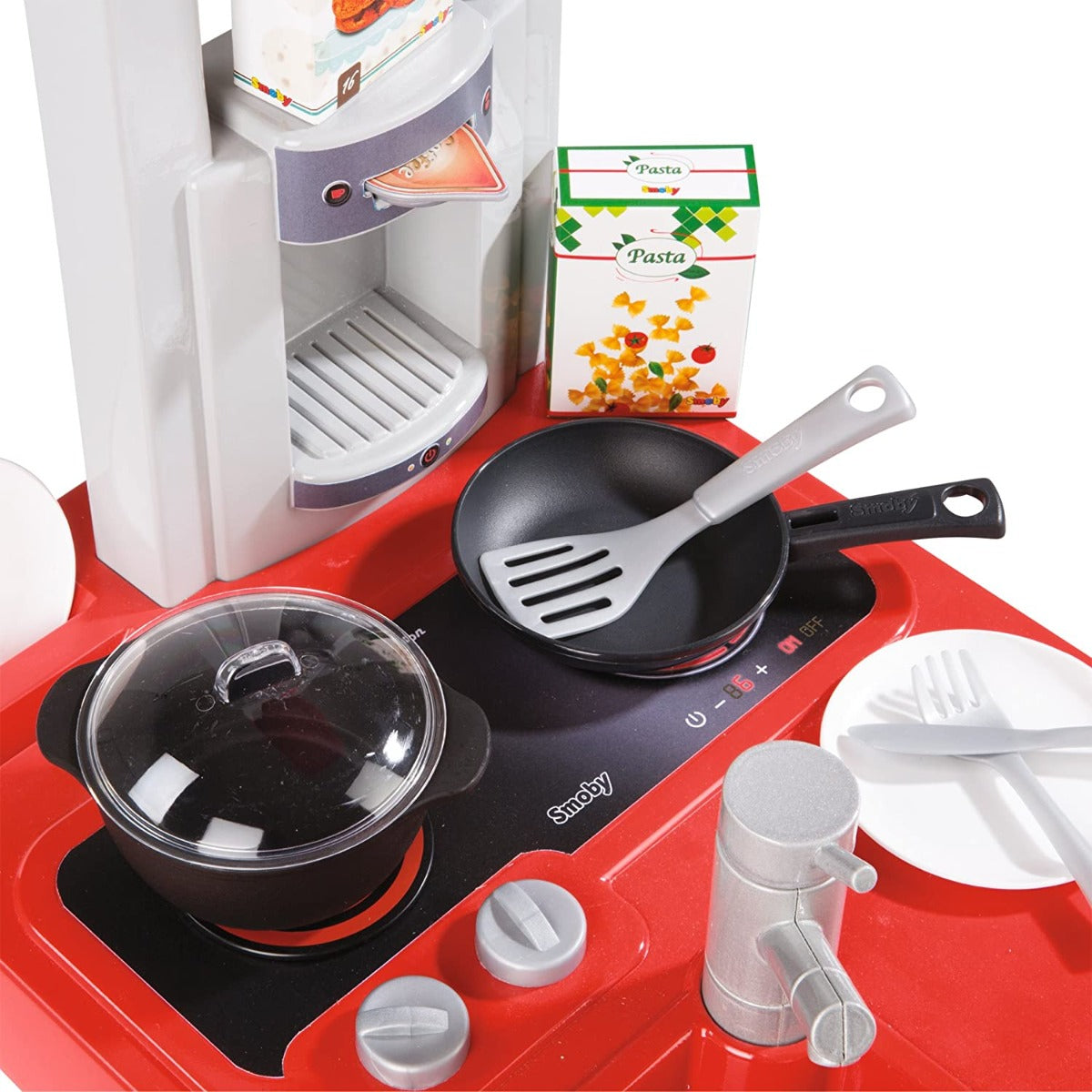 Smoby Bon Appetit Kitchen With 23 Accessories 310800 - Colorland Toys