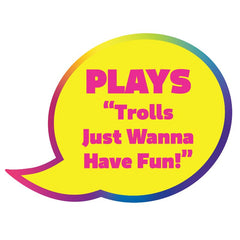 Trolls World Tour Dancing Feature Poppy Plush 65330 - Colorland Toys