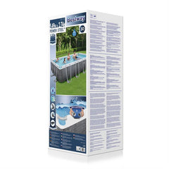 Bestway Power Steel Rectangular Pool Set 5.49mx2.74mx1.22m 56998 - Colorland Toys
