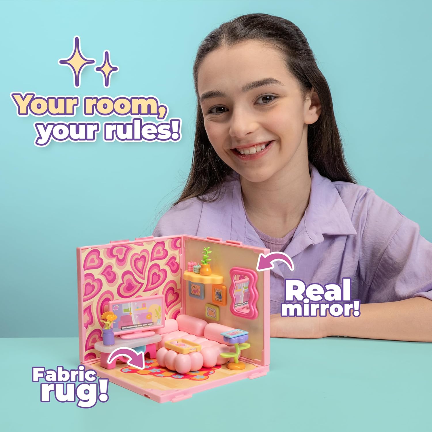Goliath Suite Spaces - Living Room Set | Modular Dollhouse Furniture — view 4