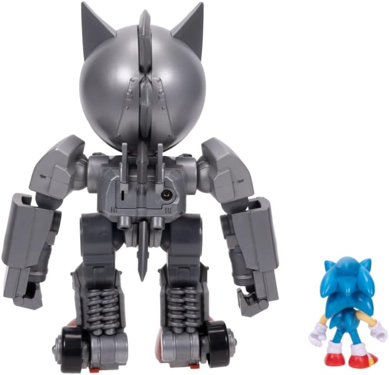 Sonic The Hedgehog Giant Mecha Sonic Battle Set by JAKKS Pacific — view 4