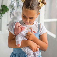 JC TOYS Berenguer Boutique Soft Body Doll 38 cm, Grey, Eyes Open/Close — view 4