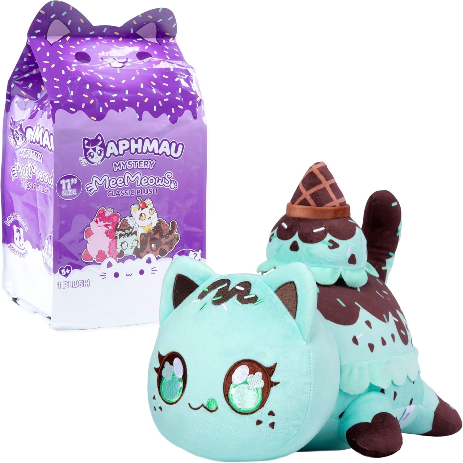 Aphmau MeeMeows 11” Classic Mystery Plush – Ice Cream Collection — view 4
