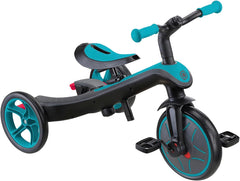 GLOBBER Explorer Trike 4-in-1 Pro Turquoise – Tricycle & Balance Bike — view 4