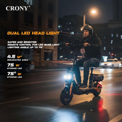 Pro Ride M5 Pro E-Scooter With Seat 48V PR024-03 — view 4