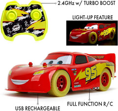 Jada RC Cars Glow Racers Lightning McQueen 1:14 253086000 — view 4