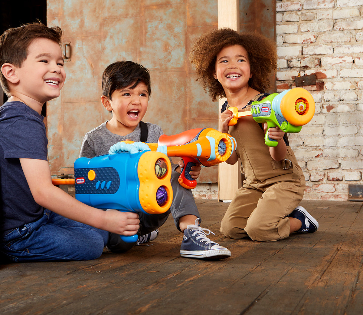 Little Tikes My First Mighty Blasters Dual Blaster with 6 Soft Power Pods 651267 - Colorland Toys