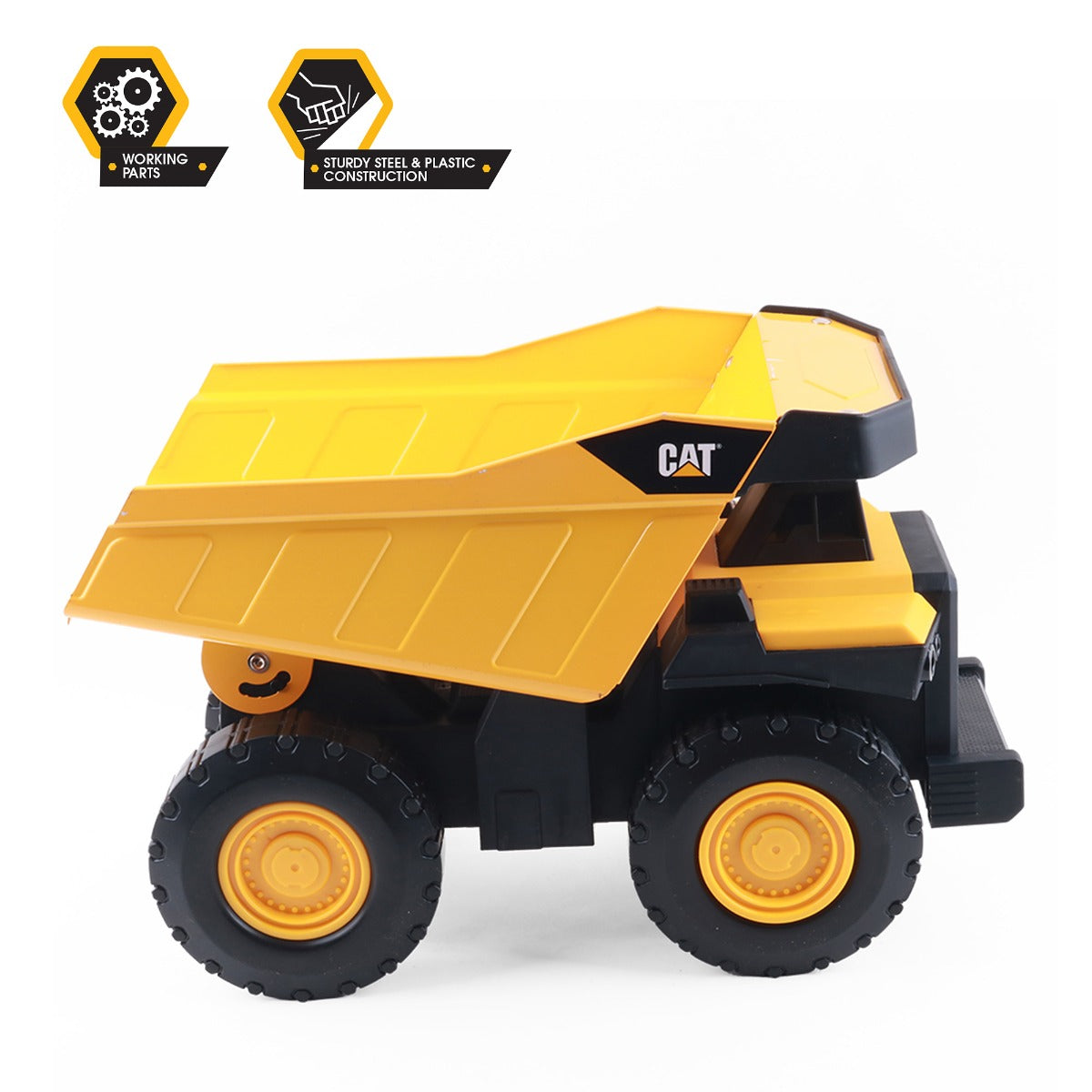 CAT Steel Dump Truck 15inch 82353 - Colorland Toys