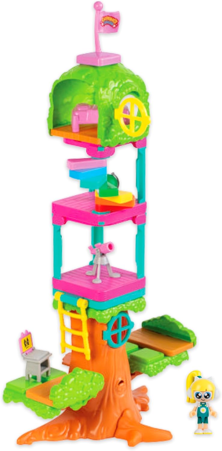 Genevieve's Playhouse Treefort Interactive Modular Playset, 26 Pieces — view 5