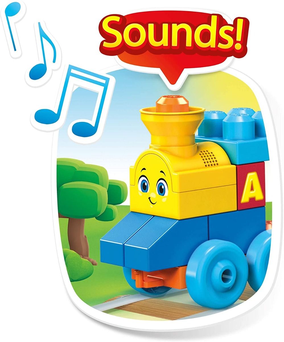 Fisher Price Mega Bloks ABC Musical Train FWK22 - Colorland Toys