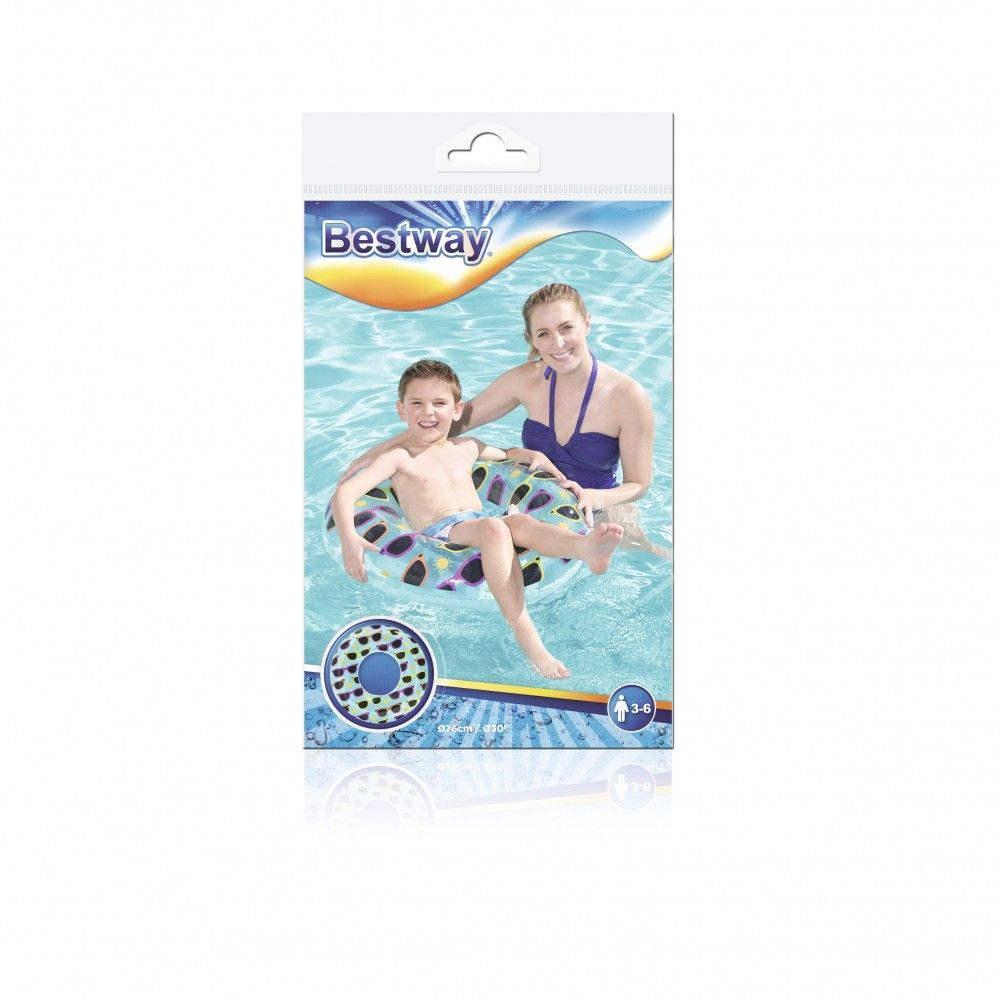 Bestway Designer Swim Ring 30 inch Sunglasses 36057 - Colorland Toys