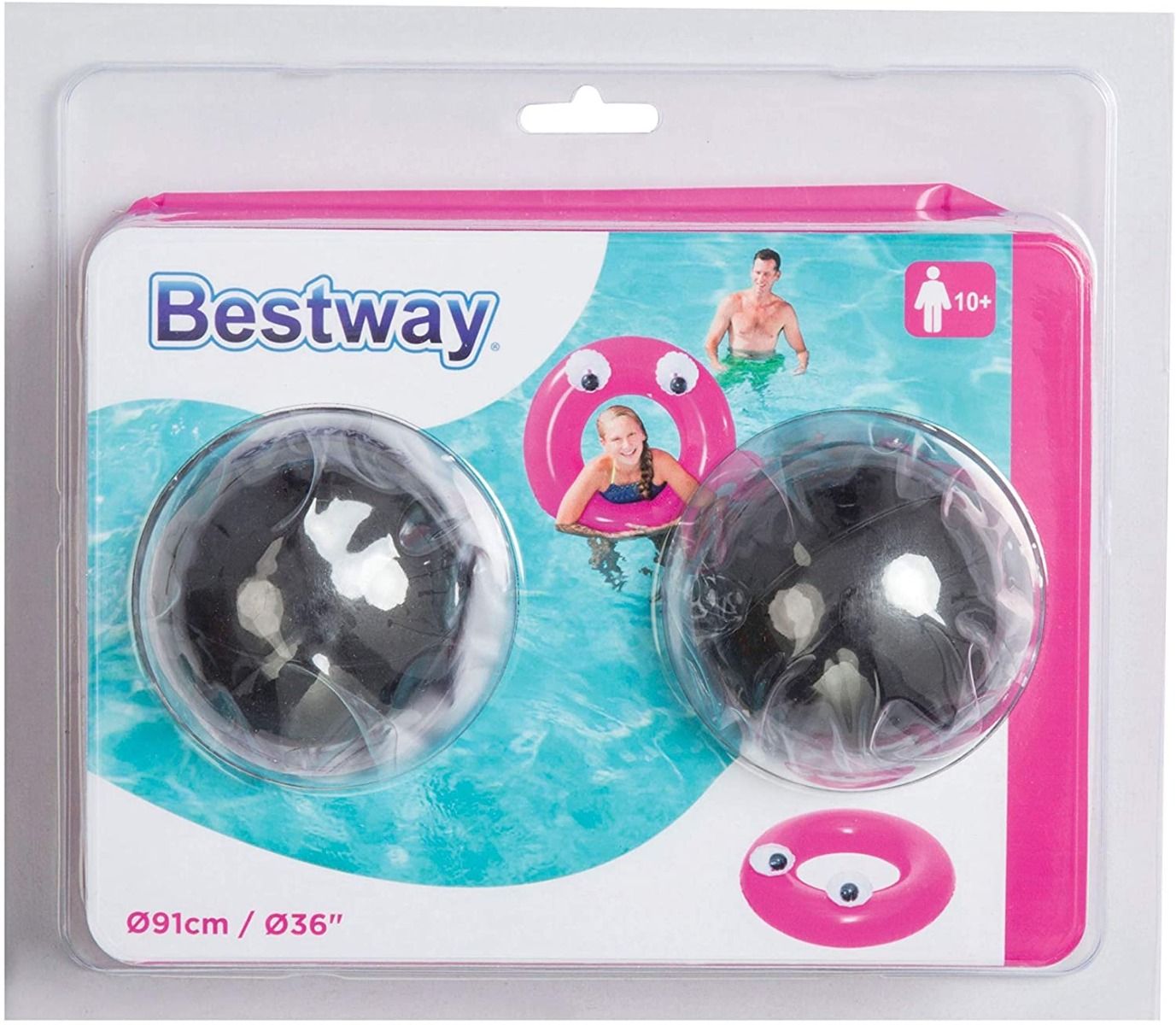 Bestway Big Eyes Floating Ring 91cm 36119 - Colorland Toys