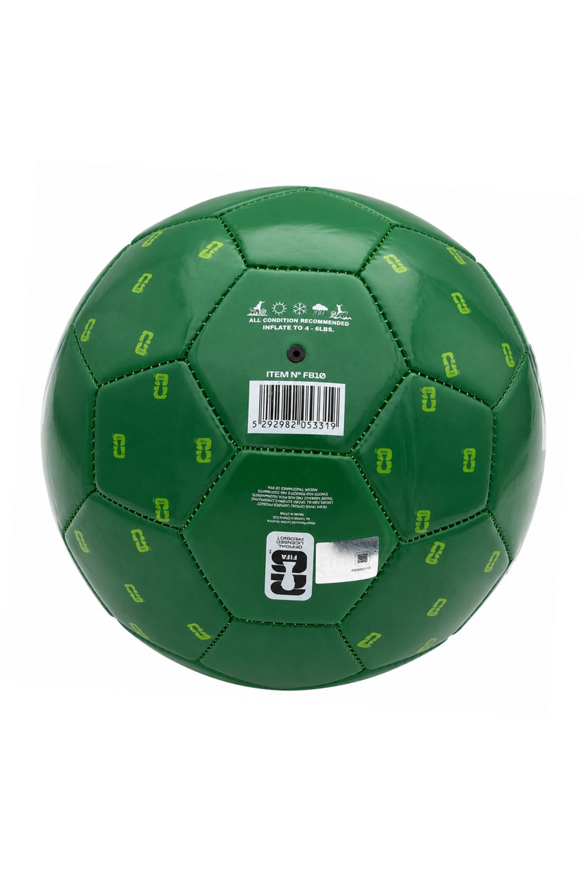 FIFA World Cup 2026 Green Football — view 5