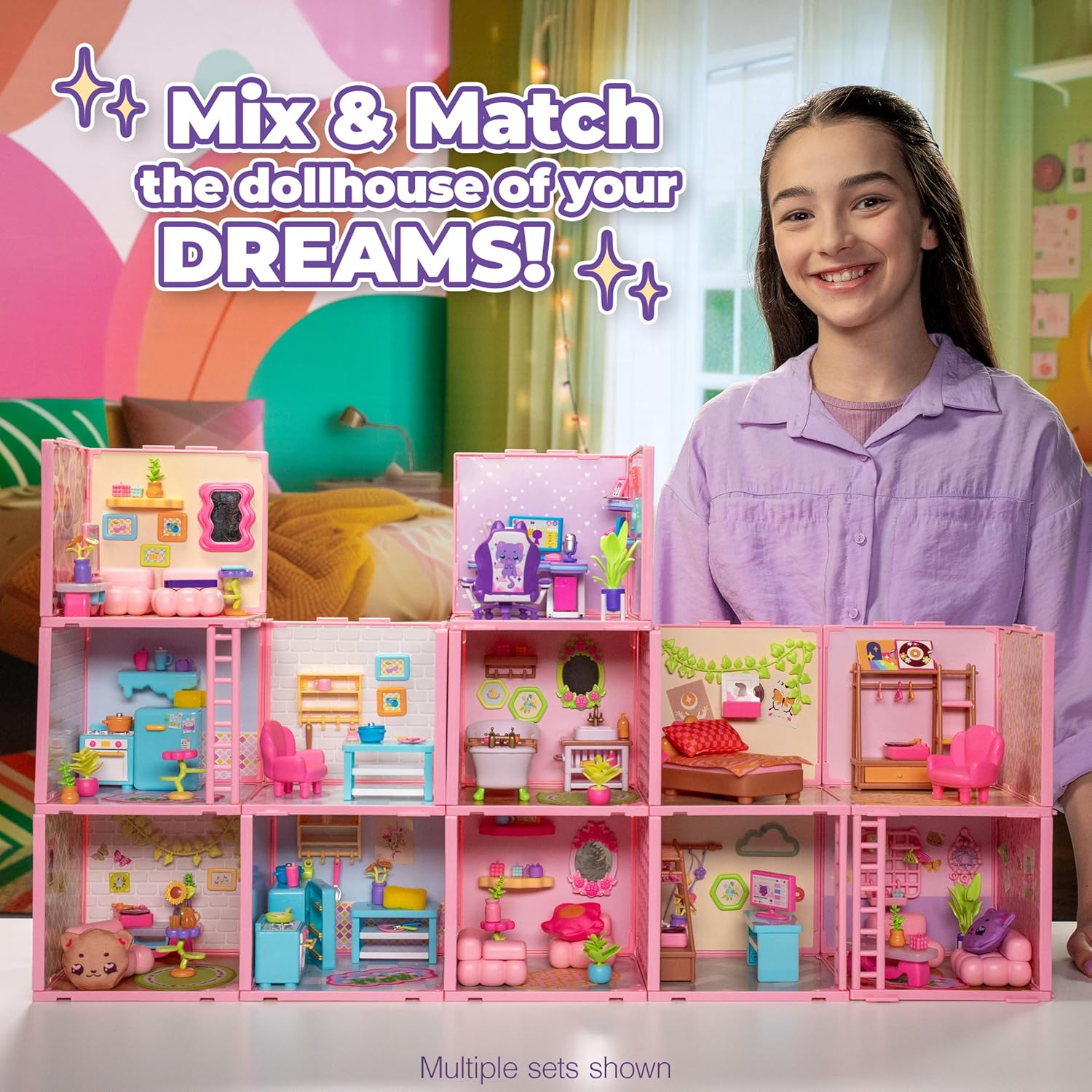 Goliath Suite Spaces - Living Room Set | Modular Dollhouse Furniture — view 5