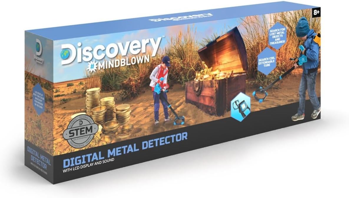 Discovery Mindblown Kids Digital Metal Detector STEM Toy, Ages 6+ — view 5