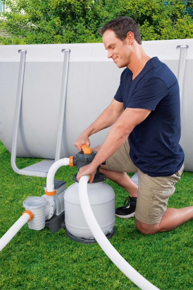 Bestway Flowclear Sand Filter Pump 2200gal 58499 - Colorland Toys