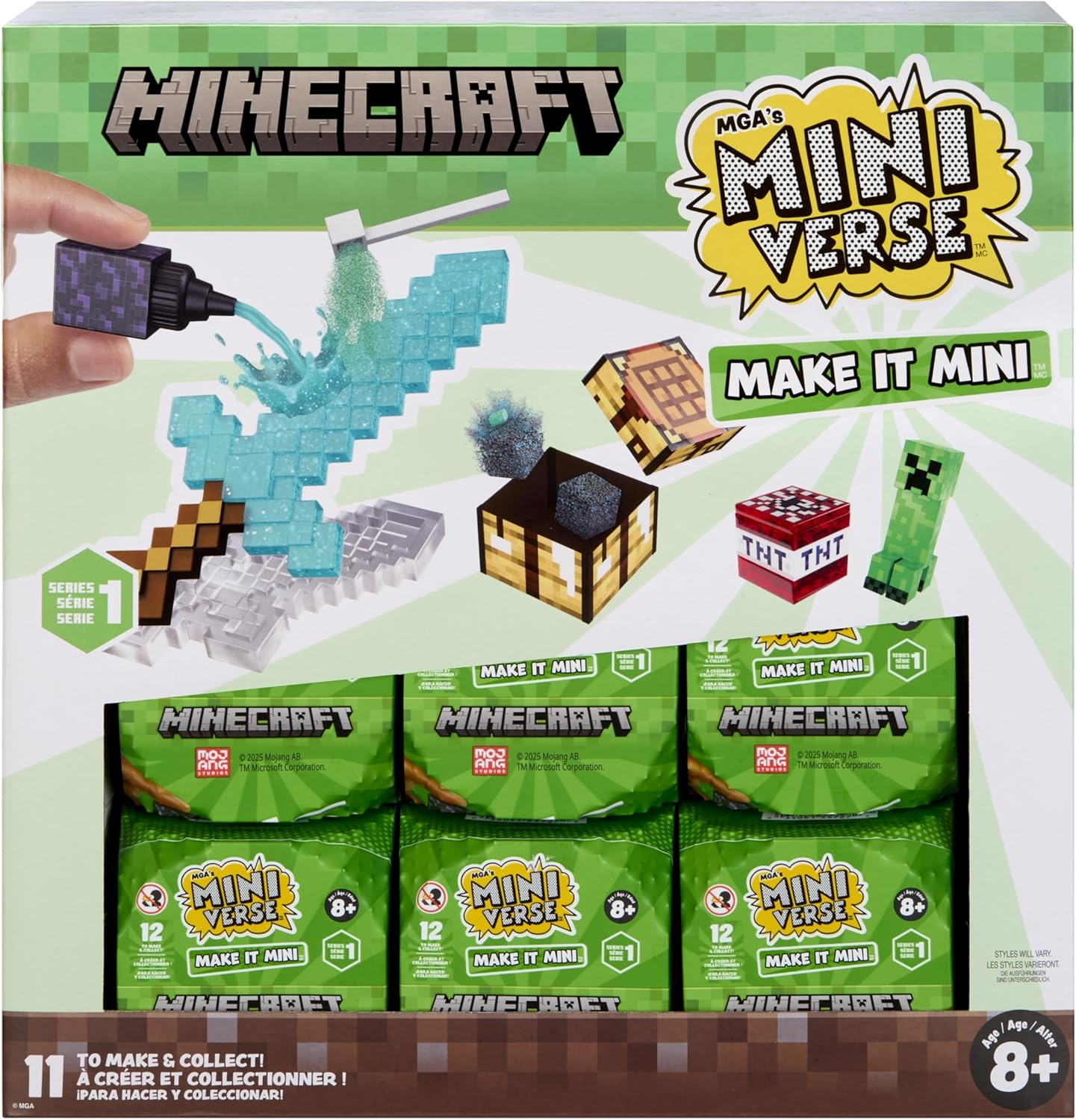 MGA's Miniverse Make It Mini Minecraft MGA-123958-SA/MGA-123965-SA — view 5
