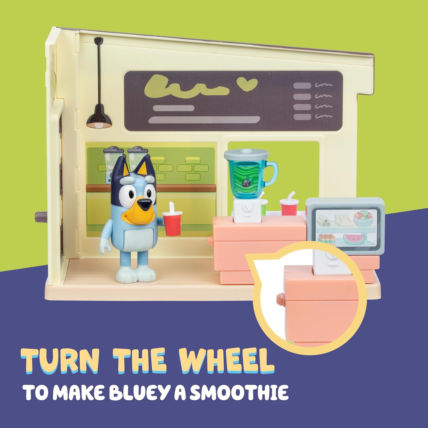 Bluey Juice Bar Toy Playset Figures for Toddlers 3-5 — view 5