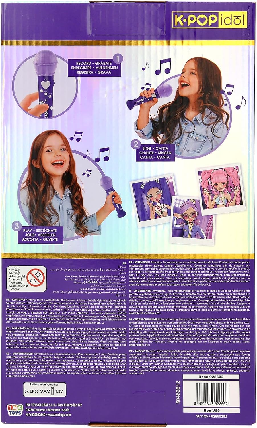KPop Idol Micro Recorder Battery Operated for Young K-Pop Fans — view 5
