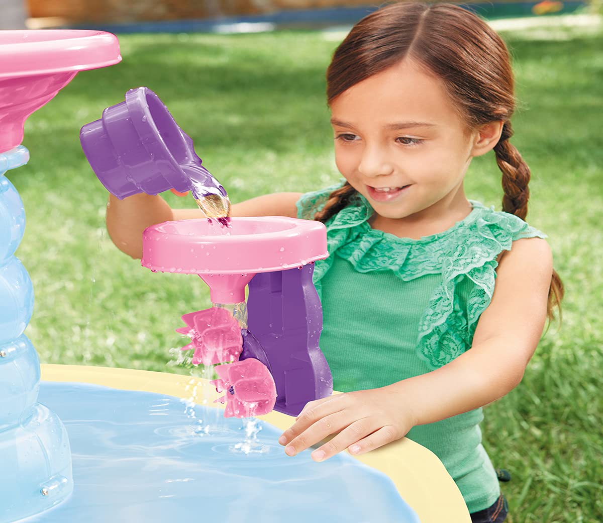 Little Tikes Spiralin' Seas Pink Water Table — Outdoor Sand & Water Play — view 5