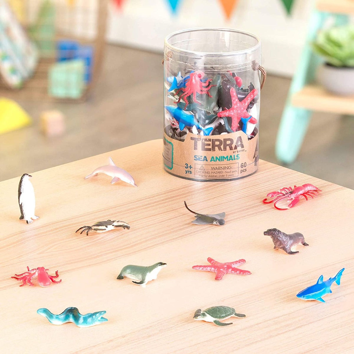 Terra Tub Of Sea Animals AN6002Z - Colorland Toys