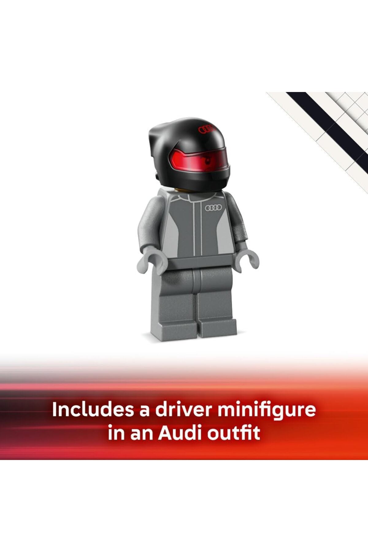 LEGO Speed Champions Audi Revolut F1 Team R26 — view 5
