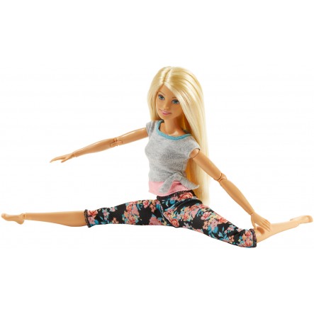 Barbie Made To Move Blonde Hair Doll FTG80 - Colorland Toys