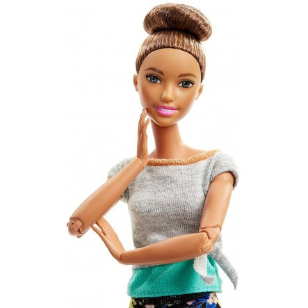 Barbie Made To Move Brunette With Updo FTG80 - Colorland Toys