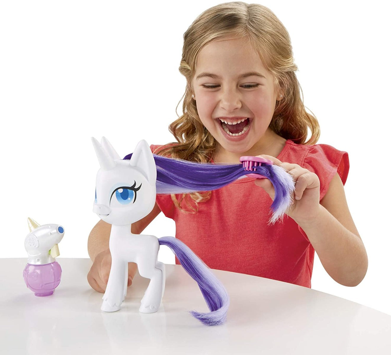 My Little Pony Rarity Magical Mane Hair Color Changing Pony - Colorland Toys
