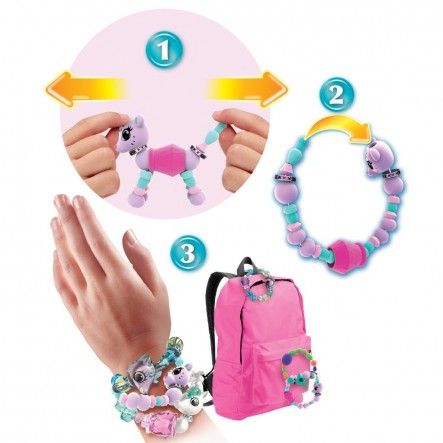 Twisty Petz Collectible Dazzling Bracelets 3 Pack Set Assorted 6044203 - Colorland Toys
