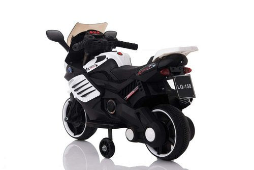 Striker Electric Ride On Motorcycle 6V White S1000 - Colorland Toys