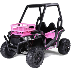 Megastar UTV Ride On Car Buggy For Kids Pink JS360 - Colorland Toys