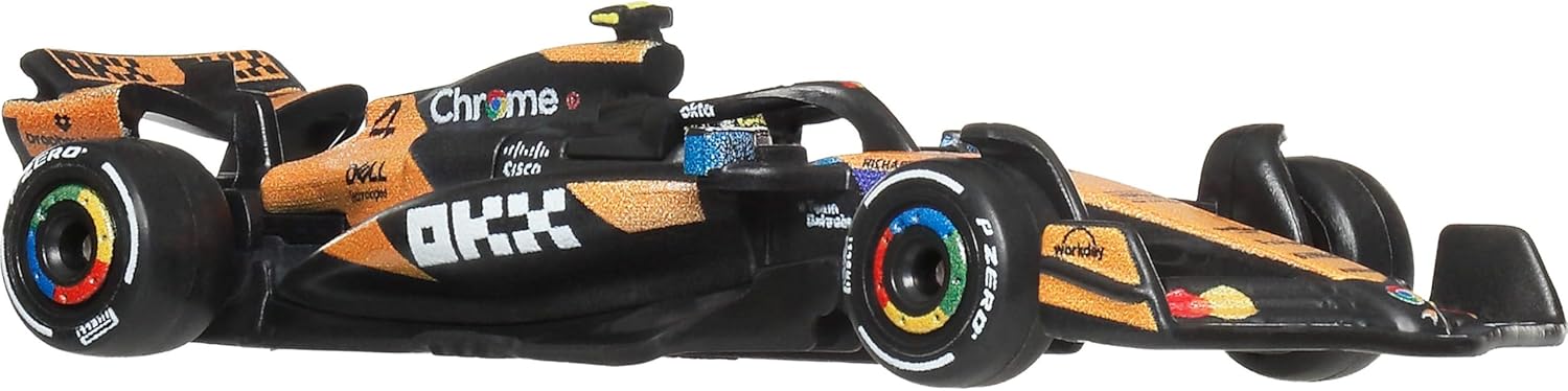 Hot Wheels Premium Race McLaren Lando Norris #4 — view 5