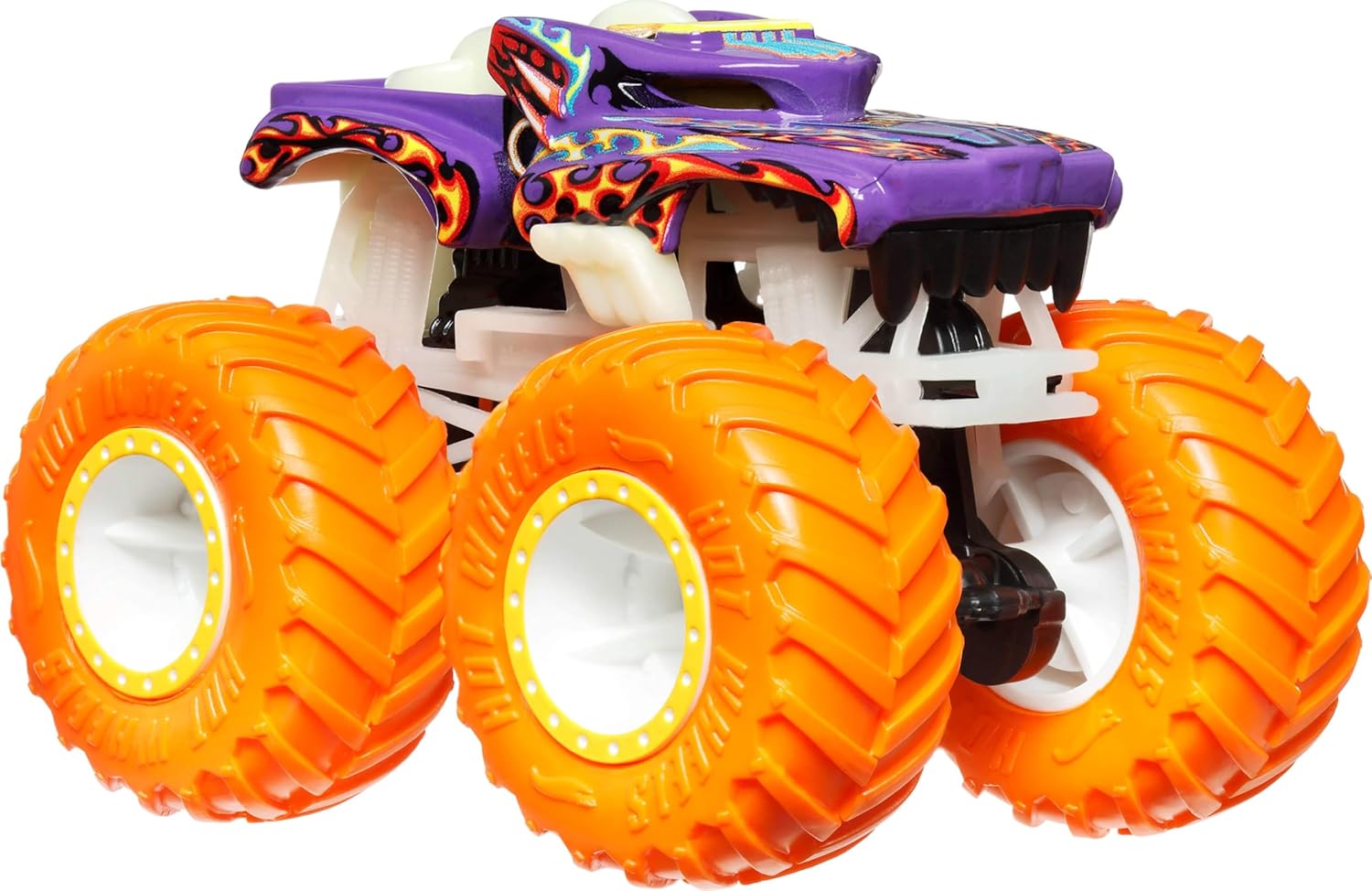 Hot Wheels Monster Trucks Die-Cast Glow-in-the-Dark 1:64 Scale Truck — view 5