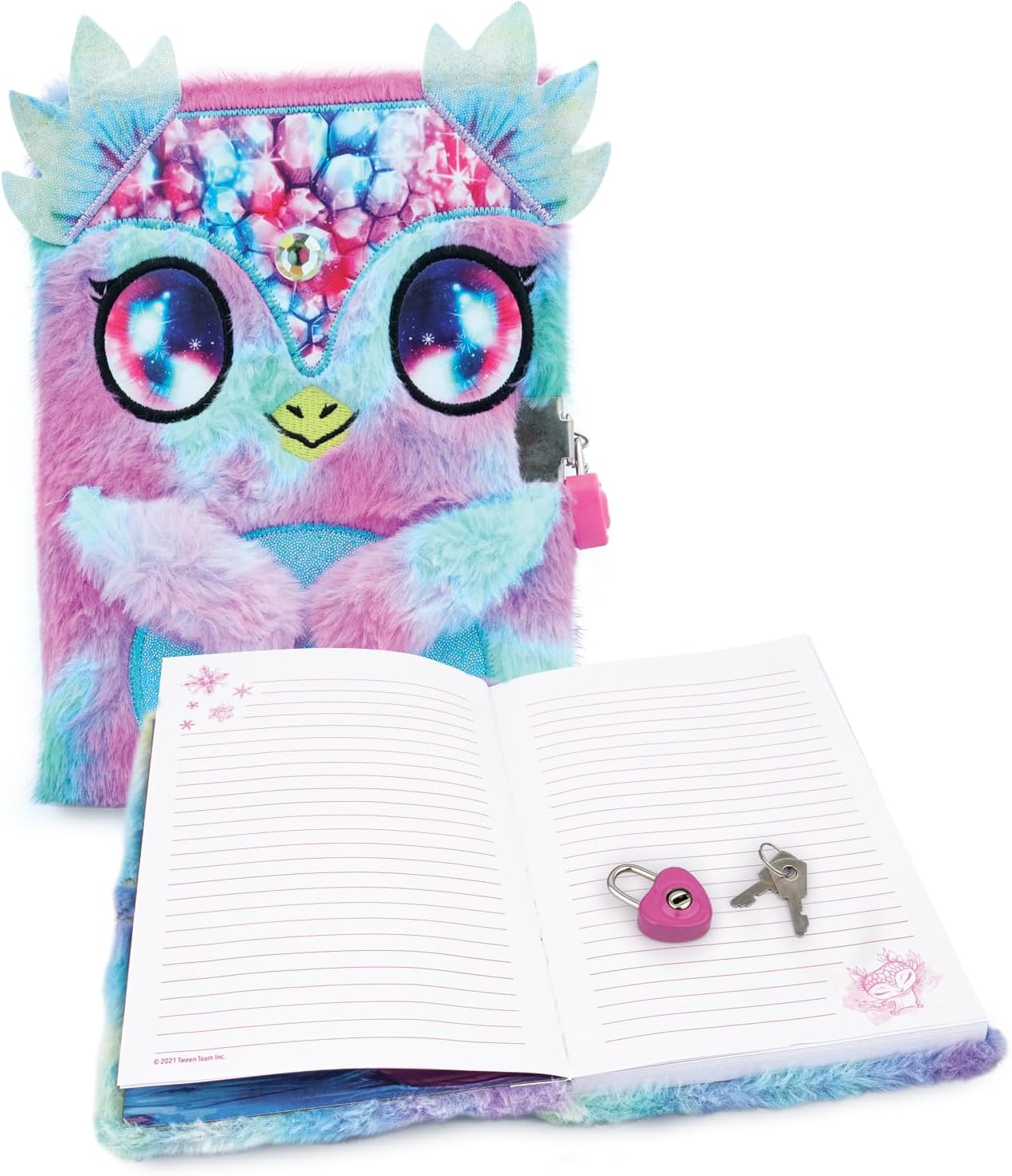 Nebulous Stars Aura Soft Plush Locked Secret Diary for Girls — view 5