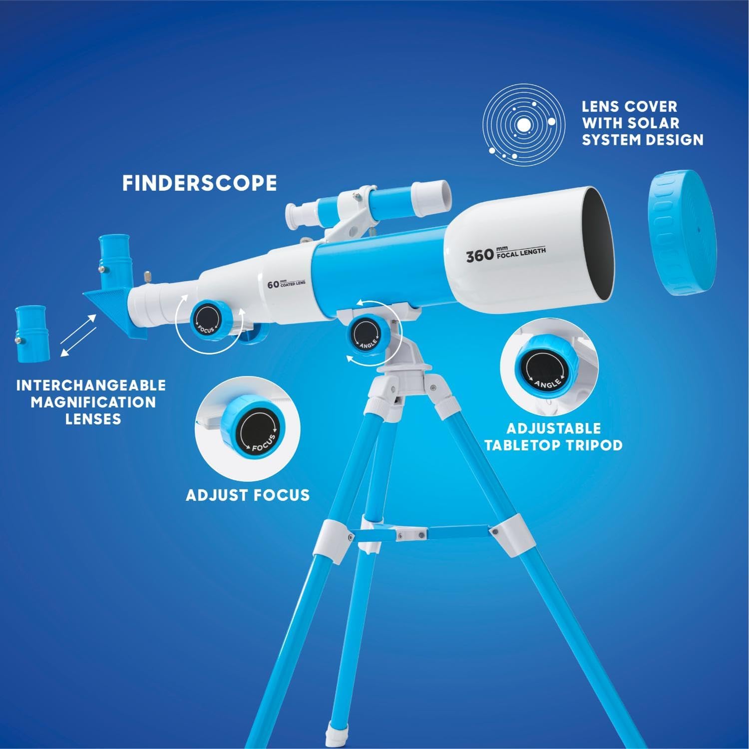 Discovery Toy Telescope with Tripod Early Explorers 1423022530  — view 5