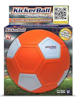 Kickerball Glow-in-the-Dark Curve Soccer Ball for Kids & Teens — view 5