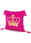 Juicy Couture DIY Deluxe Pillow with Gems & Tassels 4464