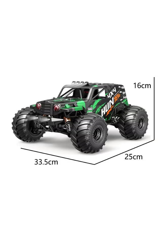 Polar Lights 4-WD Monster Truck RC Car Green 1:14 Scale HS14312 — image 2