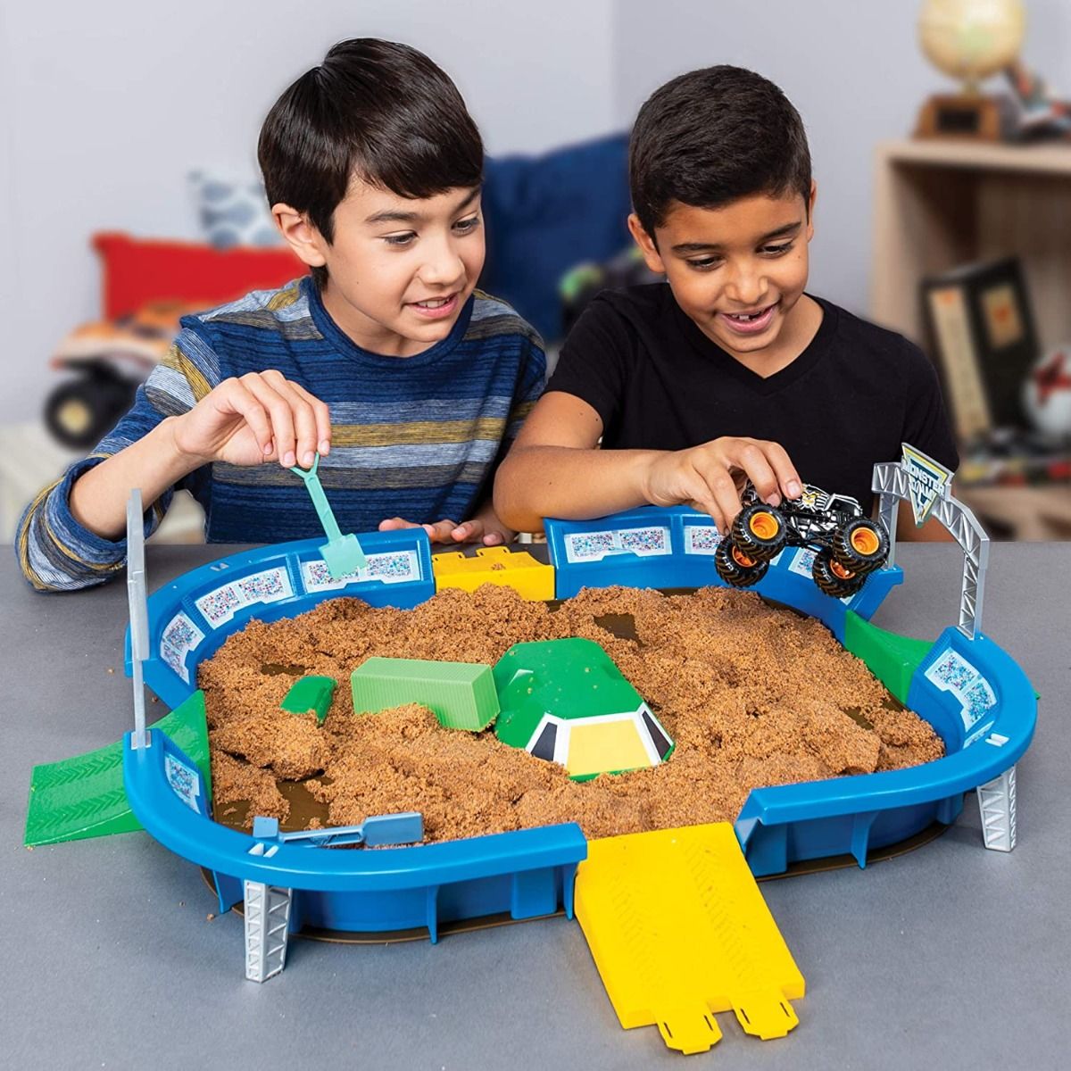 Monster Jam Monster Dirt Arena Playset 6046704 - Colorland Toys
