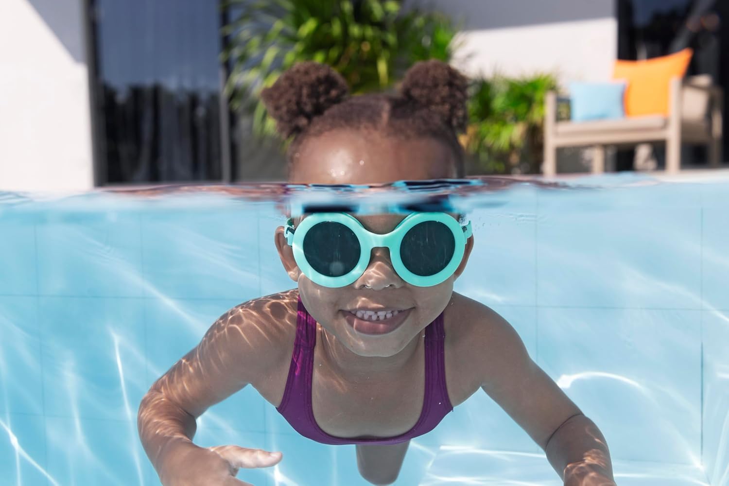 Bestway Aquashades Swimming Goggles for Kids 3+ UV Protection — view 6